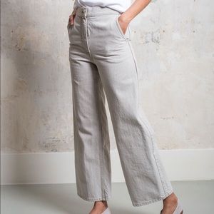 Rachel Comey Clean Bishop Pant in Khaki Wash NWT